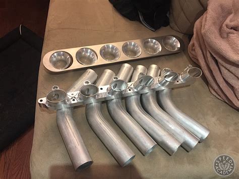 intake manifold fabricating aluminum bends|custom intake manifold design.